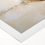 Abstract strokes wall art on rolled canvas showcasing vibrant colors of blue, orange, and gold, perfect for modern home decor or office ambiance.