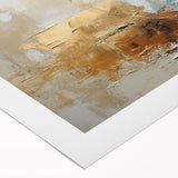 Abstract strokes wall art printed on rolled canvas, showcasing vibrant colors and dynamic brushwork, ideal for modern home decor. Packaged securely in a cardboard tube for easy transport.