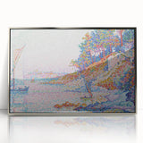 La Calanque" by Paul Signac - Pointillist Coastal Landscape