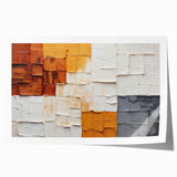 Abstract wall art print featuring vibrant strokes in shades of blue, pink, and gold, designed to enhance modern decor. Ideal for stylish living spaces.