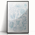 Modern Marine-Inspired Wall Art – Abstract Ctenophore Design