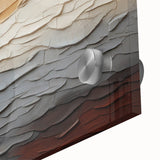 Abstract strokes wall art design in vibrant colors, showcasing a close-up of acrylic glass texture, ideal for modern home decor or artistic spaces.