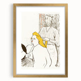 Modern Wall Art – Henri de Toulouse-Lautrec's "The Hairdresser"