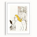 Modern Wall Art – Henri de Toulouse-Lautrec's "The Hairdresser"