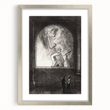 Modern Wall Art – Odilon Redon’s "Light" in Black and White