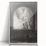 Modern Wall Art – Odilon Redon’s "Light" in Black and White