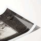 Modern Wall Art – Odilon Redon’s "Light" in Black and White