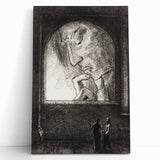 Modern Wall Art – Odilon Redon’s "Light" in Black and White