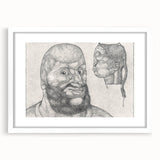 Perseus" by Paul Klee - Symbolic Surrealist Etching