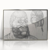 Perseus" by Paul Klee - Symbolic Surrealist Etching