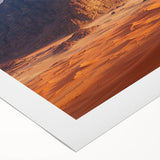 Stunning rolled canvas depicting dramatic cliffs and scenic landscapes, showcasing vibrant colors and intricate details, perfect for home decor enthusiasts.