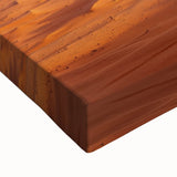 Close-up of a stretched canvas artwork depicting colorful cliffs and landscapes, showcasing vibrant hues and intricate details, perfect for home decor.