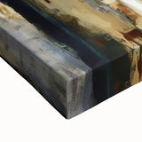 Modern Bedroom Art – Abstract Figures on Framed Canvas & Acrylic