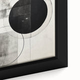 Custom Dining Room Wall Decor - Black & White Geometric Print