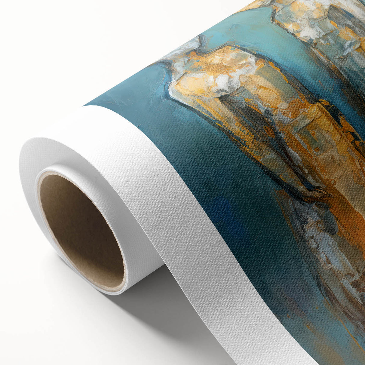 Abstract Human Figures - Modern Canvas Wall Art for Living Room