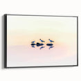 Professional Office Art - Minimalist Seagull Reflection Print
