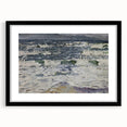 Expressionist Seascape – Gray Day at the Sea Canvas Print