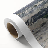 Expressionist Seascape – Gray Day at the Sea Canvas Print