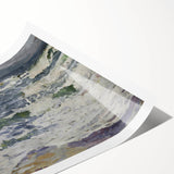 Expressionist Seascape – Gray Day at the Sea Canvas Print