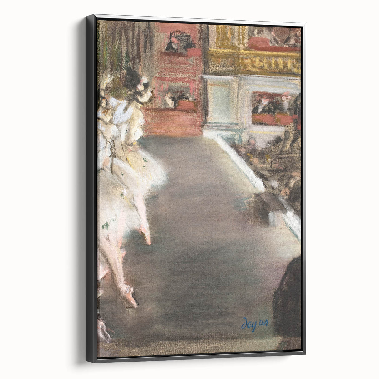 Impressionist Wall Art: Edgar Degas' Dancers at the Old Opera House Print