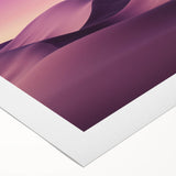 Vibrant rolled canvas depicting a stunning desert landscape with warm hues of orange and yellow, showcasing intricate details and textures, perfect for home decor.