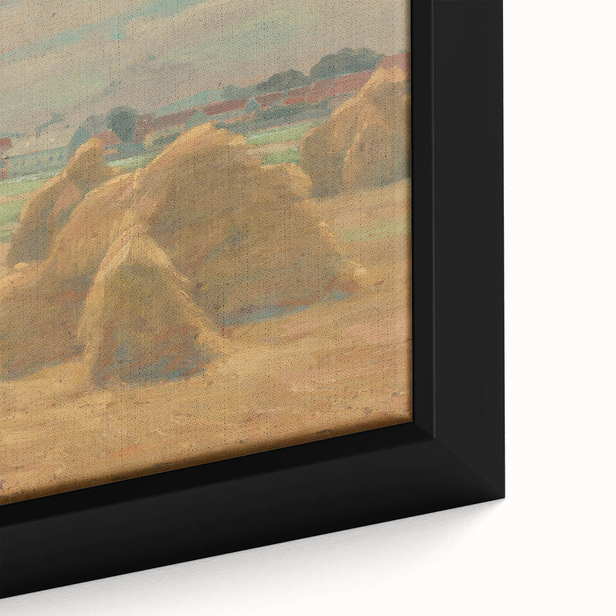 Modern Wall Art - Rustic Harvest Landscape - Peaceful Farm Scene Print