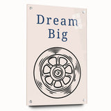 Dream Big – Motivational Boys Room Wall Art