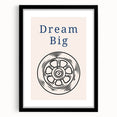 Dream Big – Motivational Boys Room Wall Art