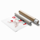 Love You Bunny Nursery Wall Art – Baby Room & Kids Decor Print