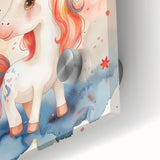 Magical Unicorn - Kids Room Wall Art Canvas and Framed Options
