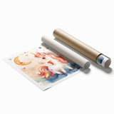 Magical Unicorn - Kids Room Wall Art Canvas and Framed Options