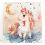 Magical Unicorn - Kids Room Wall Art Canvas and Framed Options