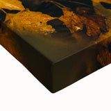 Large art featuring a monochrome landscape painting on stretched canvas, suitable for bedroom wall decor.