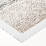 Art deco poster featuring a summer-themed illustration in pastel colors on rolled canvas, ideal for dining room decor.