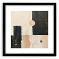 Mid Century Modern Abstract Art - Minimalist Geometric Retro Design