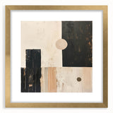 Mid Century Modern Abstract Art - Minimalist Geometric Retro Design