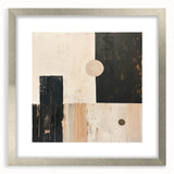 Mid Century Modern Abstract Art - Minimalist Geometric Retro Design