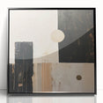 Mid Century Modern Abstract Art - Minimalist Geometric Retro Design