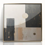 Mid Century Modern Abstract Art - Minimalist Geometric Retro Design