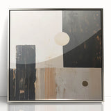 Mid Century Modern Abstract Art - Minimalist Geometric Retro Design