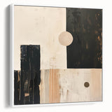 Mid Century Modern Abstract Art - Minimalist Geometric Retro Design