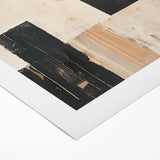 Mid Century Modern Abstract Art - Minimalist Geometric Retro Design