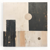 Mid Century Modern Abstract Art - Minimalist Geometric Retro Design