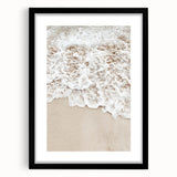 Extra large abstract art print on canvas, featuring textured, colorful swirls, ideal for living room decor.