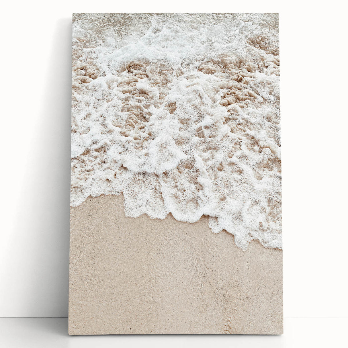 Large black and white abstract canvas art, ideal for kitchen wall art or bedroom ambiance.