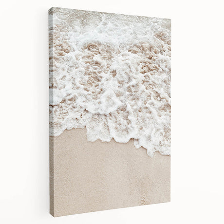 Large abstract canvas art with vibrant summer colors, ideal for kitchen wall art.