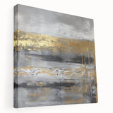 Abstract strokes wall art on stretched canvas, showcasing vibrant colors and dynamic patterns, ideal for modern home decor. Perfect for enhancing contemporary interiors.