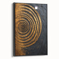 Framed abstract strokes wall art in black, showcasing dynamic brushwork and textures, ideal for modern decor. Perfect for enhancing contemporary living spaces.