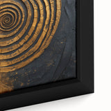 Close-up of framed abstract strokes wall art in vibrant colors, showcasing a textured canvas design perfect for modern home decor. Ideal for adding a contemporary touch to living spaces.