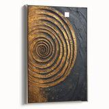 Framed wall art featuring abstract strokes in silver tones, showcasing a modern design with dynamic brushwork and a sleek profile, perfect for contemporary decor.